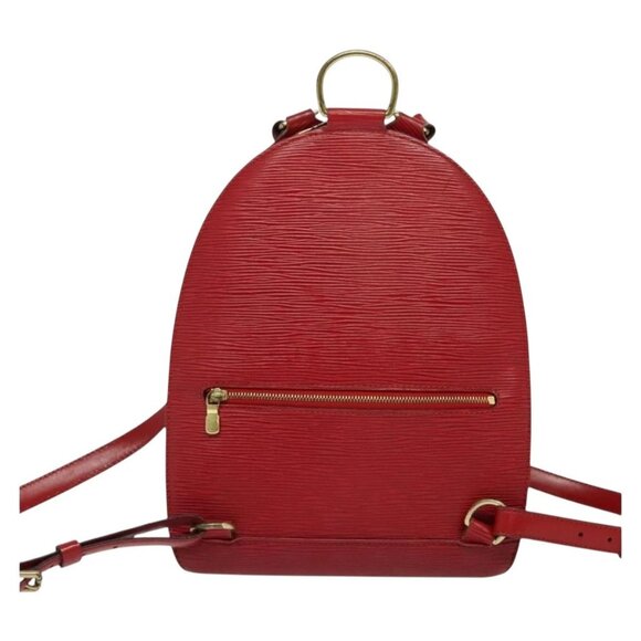 LOUIS VUITTON Epi Mabillon Backpack Castilian Red M52237 LV Auth 135157 main image 4